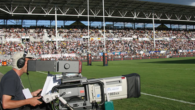 Les Ospreys bataillent pour leurs Lions cameraman 3