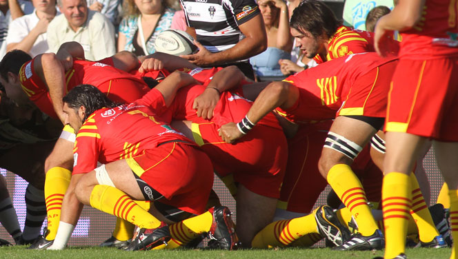 USAP : Trois Géorgiens dans le pack ? illustration USAP melee 8