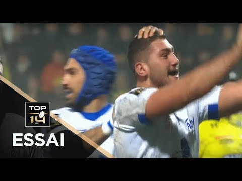 TOP 14 - Essai Wayan DE BENEDITTIS (CO) - Clermont - Castres - J12 - Saison 2019/2020 hqdefault 110