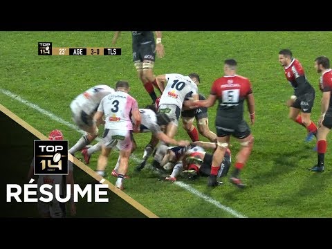 TOP 14 - Résumé Agen-Toulouse: 8-13 - J11 - Saison 2019/2020 hqdefault 60