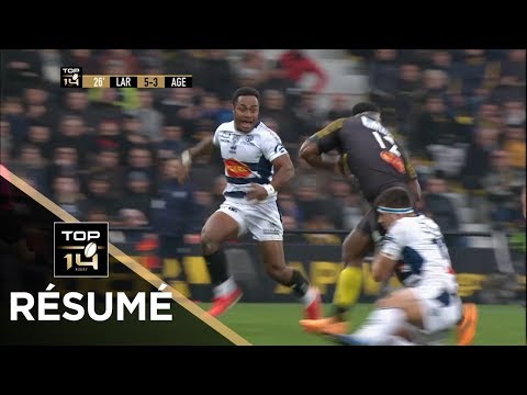 TOP 14 - Résumé La Rochelle-Agen: 40-8 - J12 - Saison 2019/2020 hqdefault 92