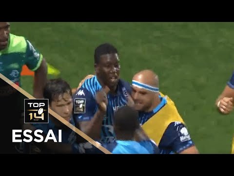 TOP 14 - Essai Yacouba CAMARA (MHR) – Montpellier - Pau - J1 - Saison 2020/2021 hqdefault 12