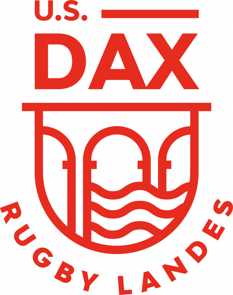 Logo Union sportive dacquoise rugby Landes 2018