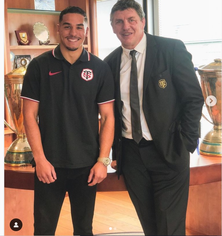 La pépite du Stade Toulousain signe son premier contrat pro ! epee