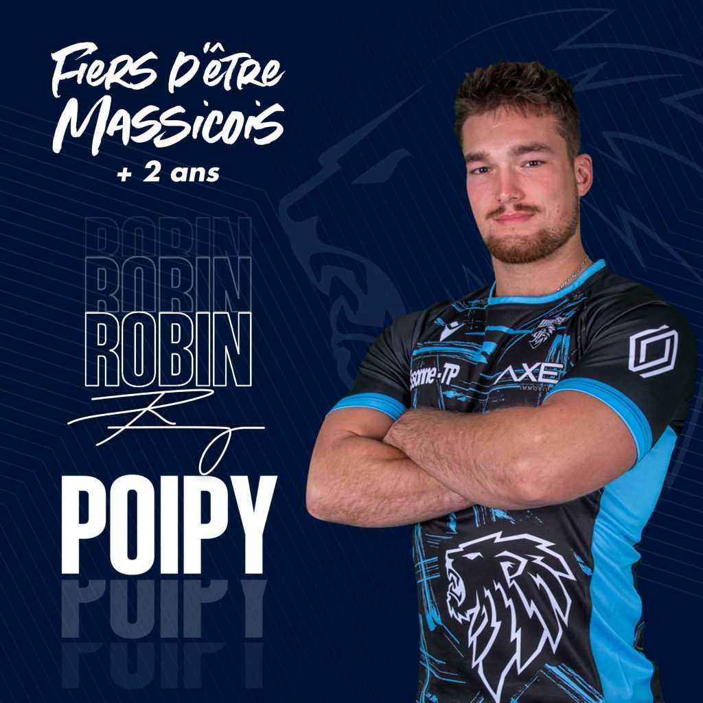 Massy prolonge un cadre de son vestiaire massy