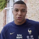 Mbappe et les bleus soutiennent XV de france coupe du monde 2023