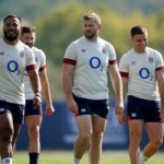 Equipe d'angletterre au cours de l'entrainement pour le quart final CM23