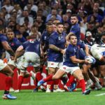 Antoine DUPONT de France lors du match de Coupe du Monde de Rugby entre la France et la Namibie à Orange Vélodrome le 21 septembre 2023 à Marseille, France