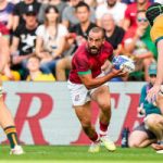 Samuel MARQUES du Portugal lors du match de poule C de la Coupe du Monde de Rugby 2023 entre l’Australie et le Portugal au Stade Geoffroy-Guichard le 1er octobre 2023 à Saint-Etienne, France.
