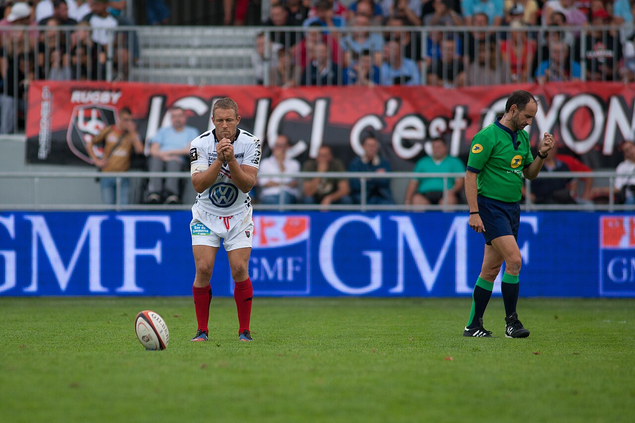 Jonny Wilkinson US Oyonnax Rugby club toulonnais 28th September 2013 2