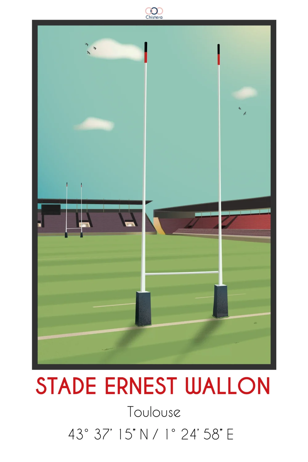Affiche rugby Stade Toulousain – Image 3