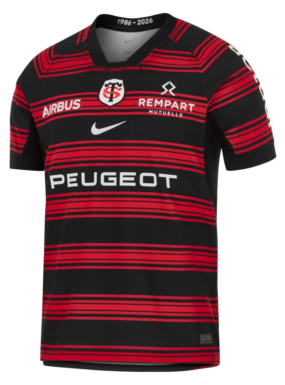 Maillot stade toulousain 2025/2026 Domicile