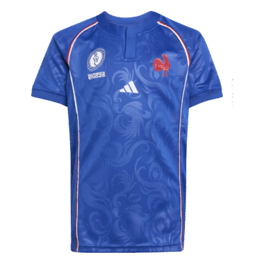 Maillot Domicile Adidas Ffr Coupe Du Monde De Rugby 2025 Enfant