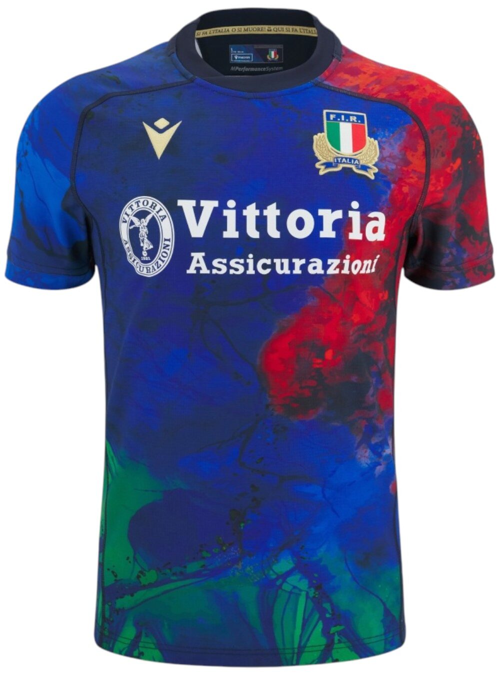 Maillot Italie Rugby Pré-match 25/26 Maillot Italie Rugby Pré-match 25/26