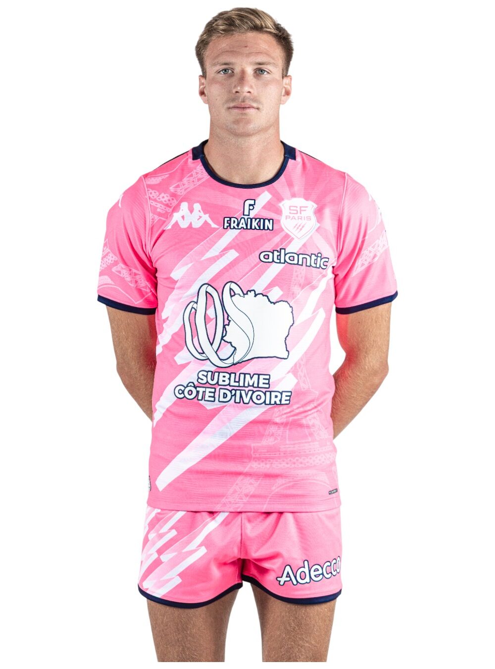 Maillot Pro Stade Français Paris Extérieur Maillot Pro Stade Français Paris Extérieur