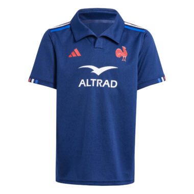 Maillot Replica Domicile Enfant Xv De France Ffr Adidas 2024/2025 Bleu