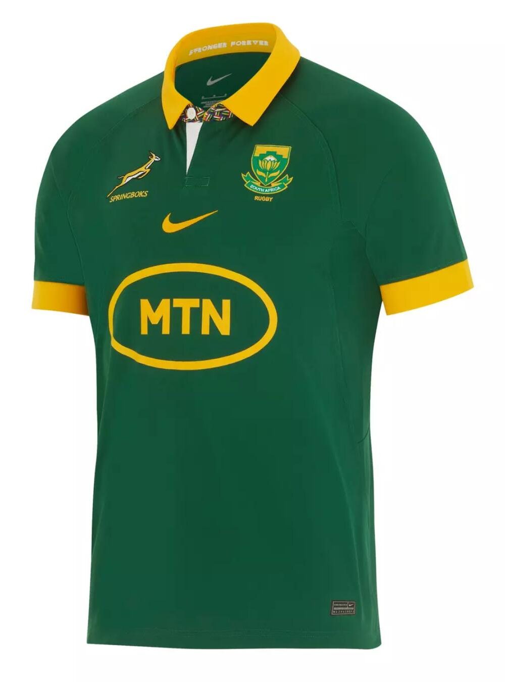 Maillot Rugby Afrique Du Sud Domicile 2024 Nike