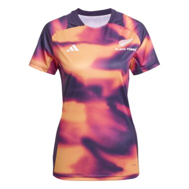 Maillot Rugby Entrainement Black Ferns Orange 25/26