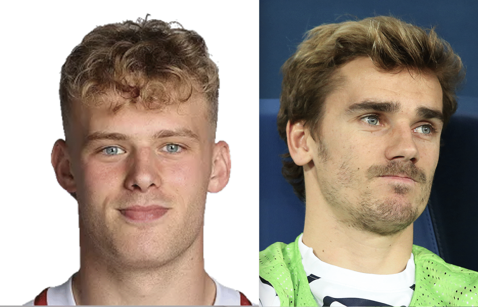 Buzz: Antoine Griezmann et Louis Lynagh, deux sportifs, un air de ressemblance sosie griezmann Louis Lynagh