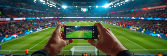 soccer fans cheering their team