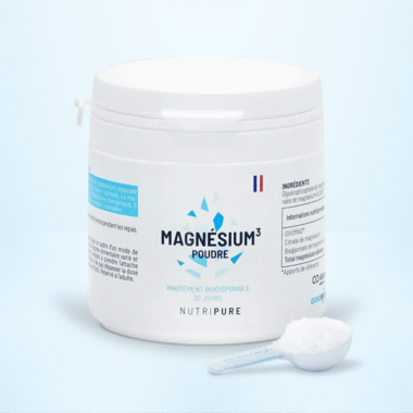 Magnésium³ Poudre Nutripure - Complément alimentaire